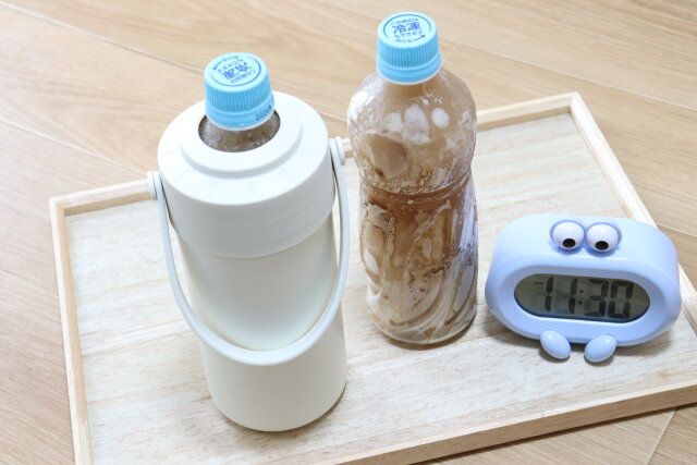 真空2重ペットボトルホルダー 検証