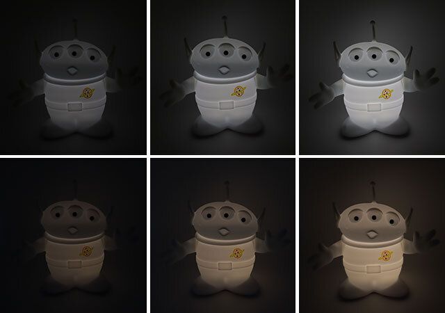 宝島社付録のディズニーピクサートイ・ストーリーのエイリアンお部屋ライト5