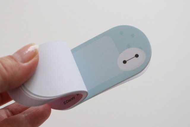 セリアの可愛いダイカットふせん 60枚／ベイマックス