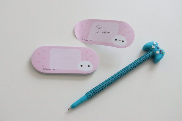 セリアの使いやすいダイカットふせん 60枚／ベイマックス