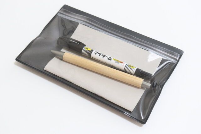 片面クリアケース 文具収納