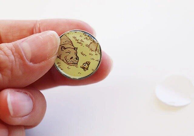 ダイソー オリジナル ピンズ・キット（21.5mm）