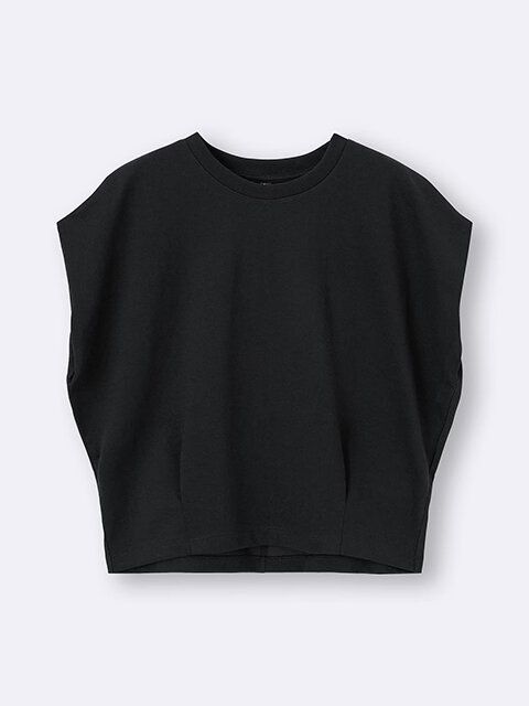 GU ドライウエストタックT BLACK