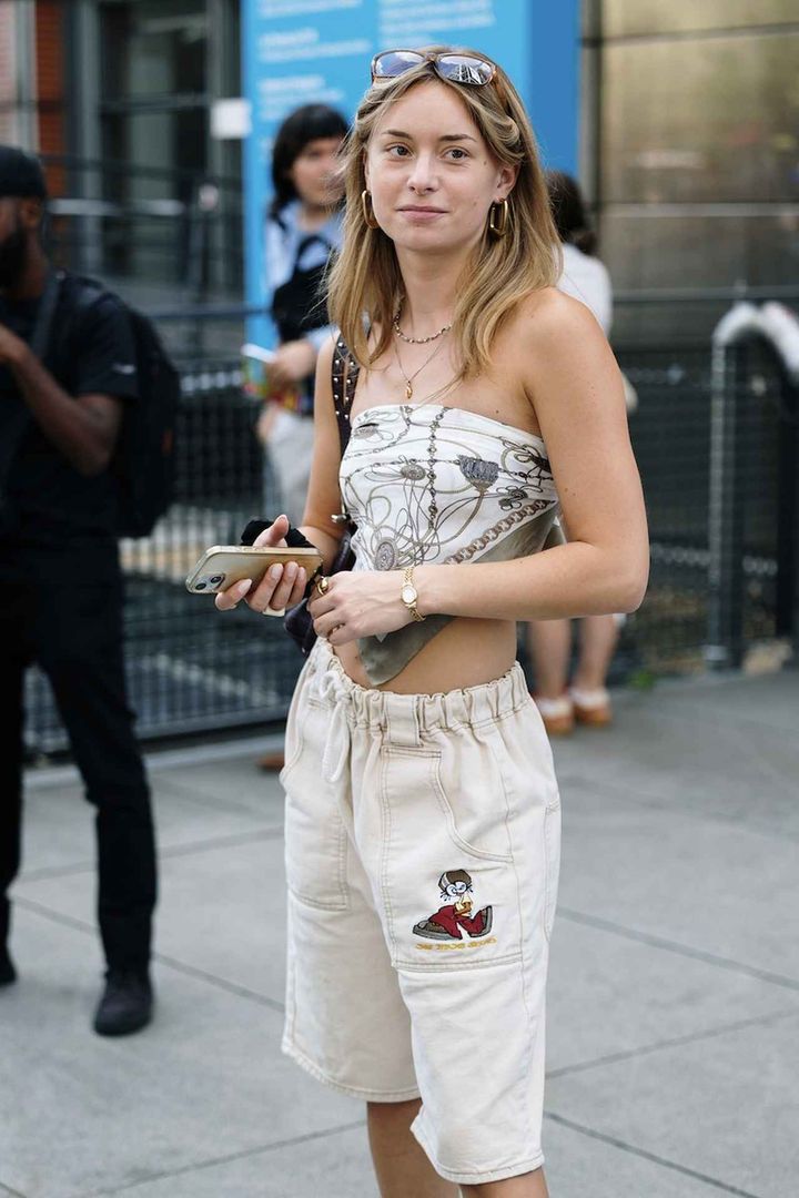 画像: トップス代わりにしてヘルシーに