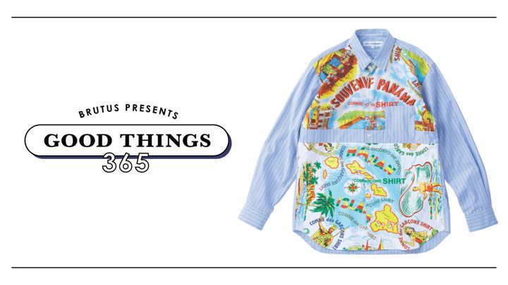 〈コム デ ギャルソン・シャツ〉のパッチワークシャツ