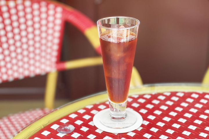 「アイスティー（レモン&ライム）」660円