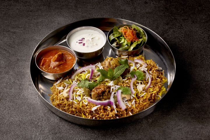 チキンビリヤニプレート 1100円