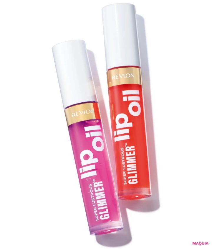 マキア タンフルリップ トレンド 秋冬 2025 レブロン スーパー ラストラス グリマー リップ オイル