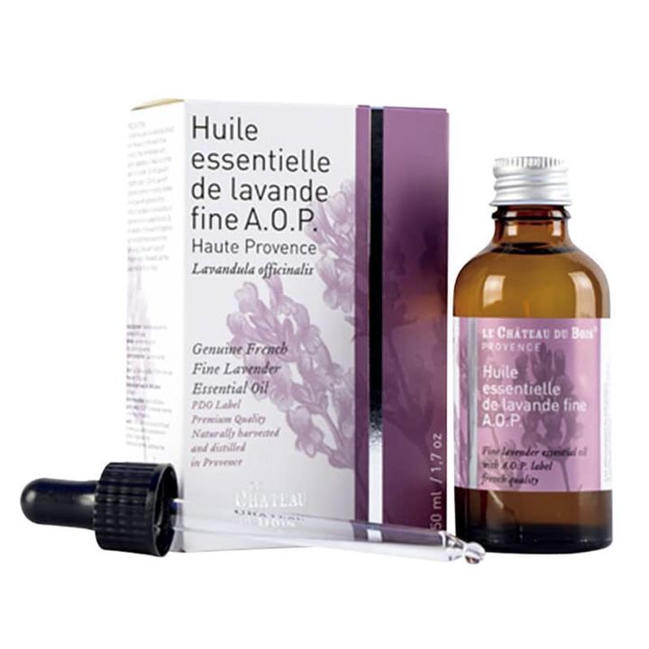 シャトー・デュ・ボワ オーガニック トゥルーラベンダープレミアムエッセンシャルオイル 50mL 1万5400円（ポルテボヌール）