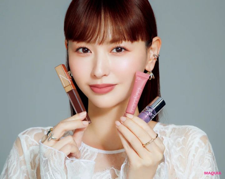 マキア リップ おすすめ rom&nd YSL NARS 鈴木えみ 秋 2025