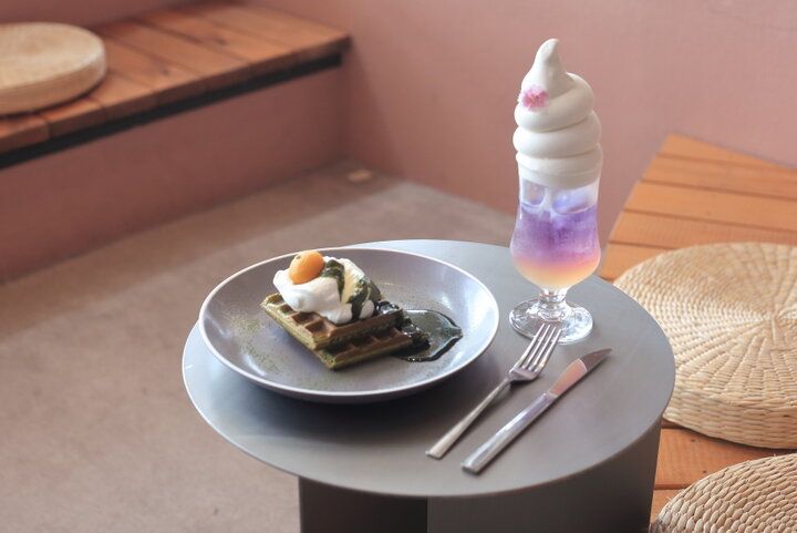 お風呂をリノベーションしたカフェで、のんびりスイーツ＆足湯タイム。愛知・西浦温泉「温泉喫茶sinonome」