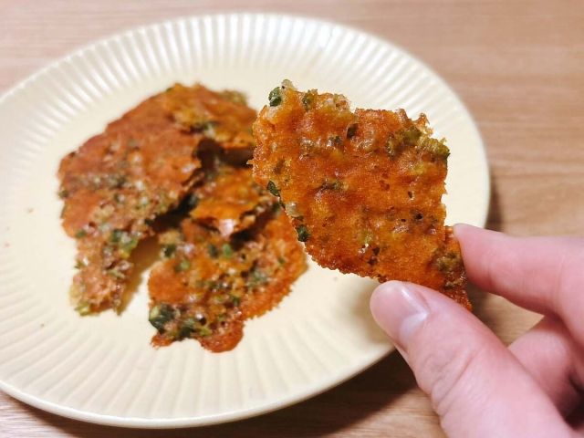 オクラのパリパリチーズ焼き