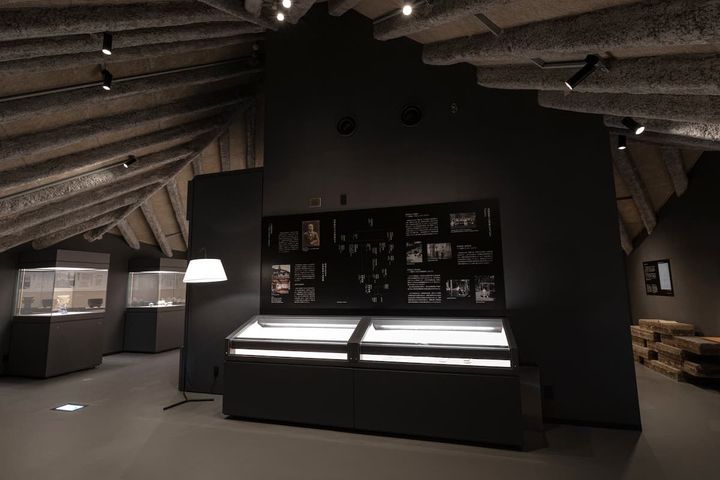 常設展は「実業家、政治家、芸術家たちがすごしたまち」
