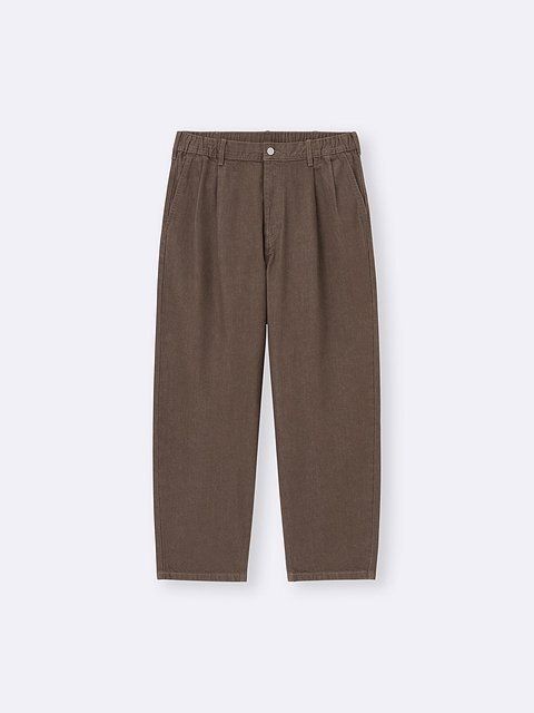 GUのデニムキャロットパンツ