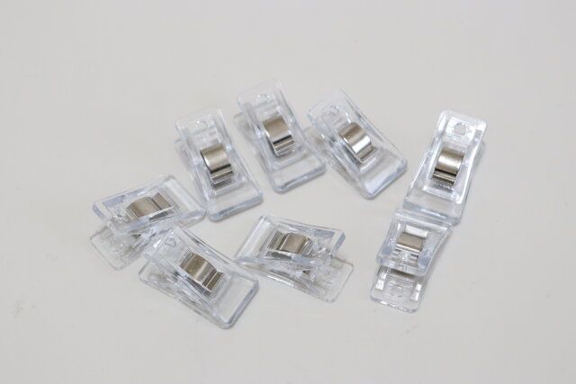 ダイソー 手芸クリップ（口幅14mm、8個）