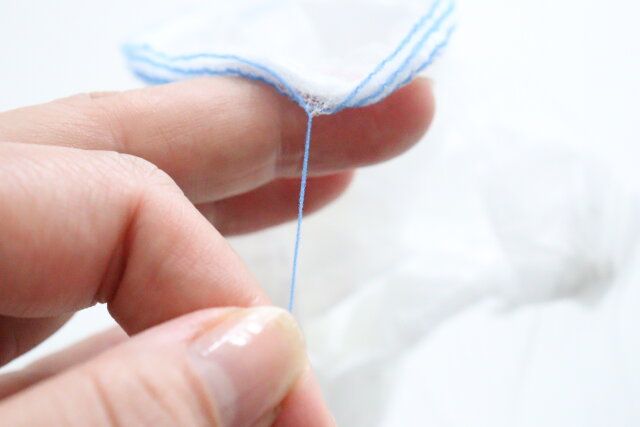 セリア 水切りストッキングネット 紐