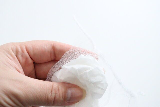 セリア 水切りストッキングネット 目が細かい