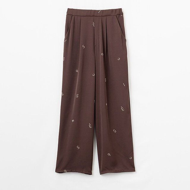 しまむらのワイドパンツ