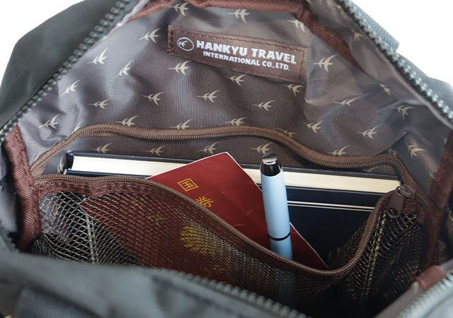 宝島社阪急交通社ショルダーバッグファスナーメッシュポケット