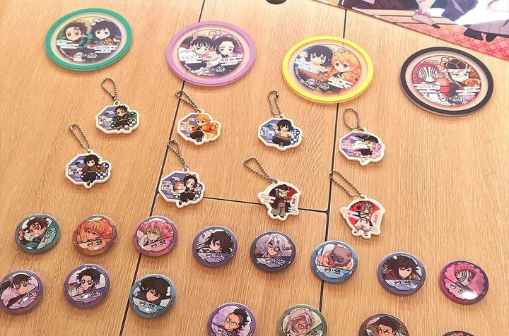 くら寿司×「鬼滅の刃」コラボ第2弾のラバーコースター