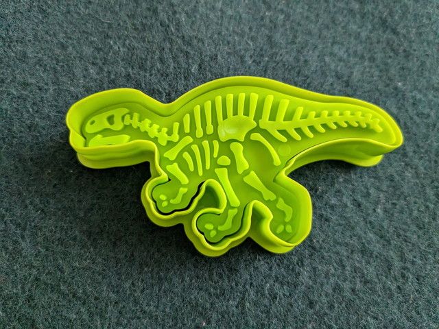 フクイサウルスのクッキー型