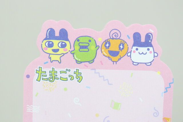 ダイソー たまごっち メモ帳（ピンク）