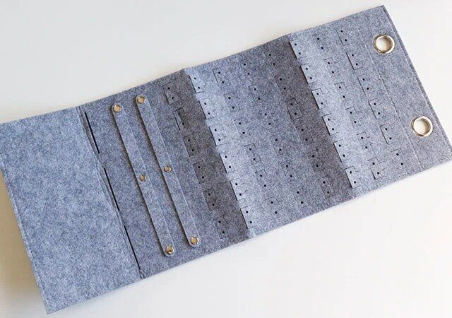 ダイソーのアクセサリー収納1