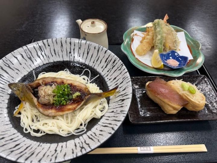 鮎素麺