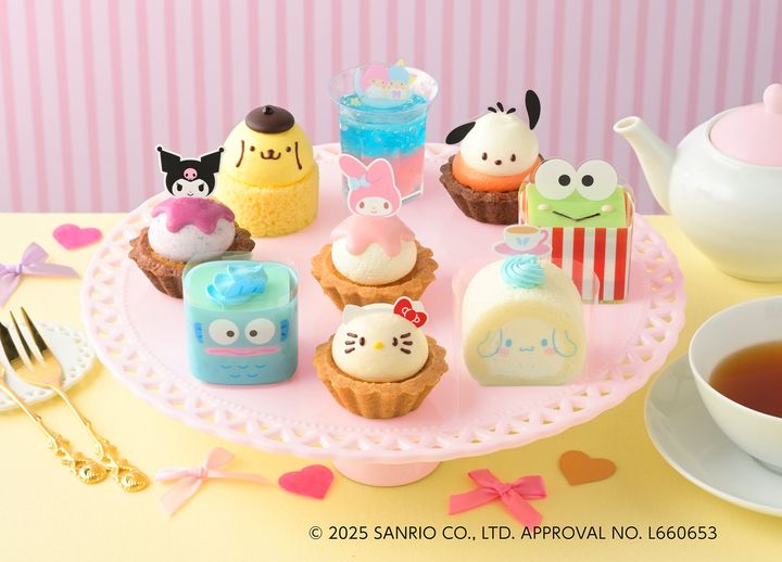 「＜サンリオキャラクターズ＞スイーツコレクション（9個入）」のイメージビジュアル