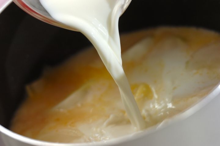 カブとキャベツのミルクスープの作り方2