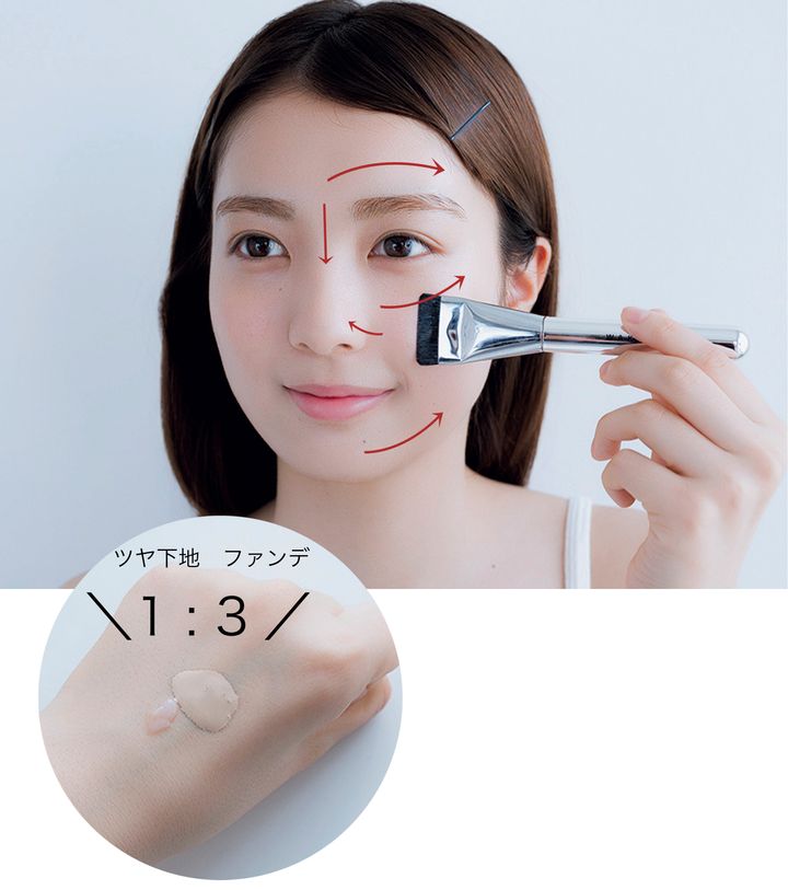 堀口真帆テカリよツヤに