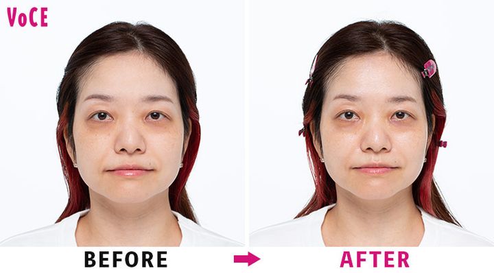 肌のBEFORE &AFTERをチェック！
