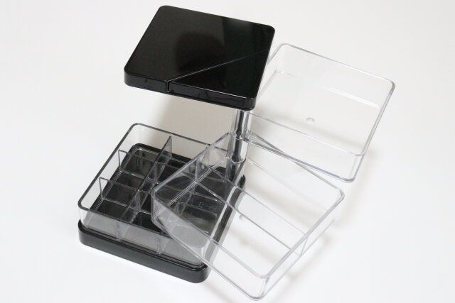 アクセサリー収納ケース（3段タイプ） 構造