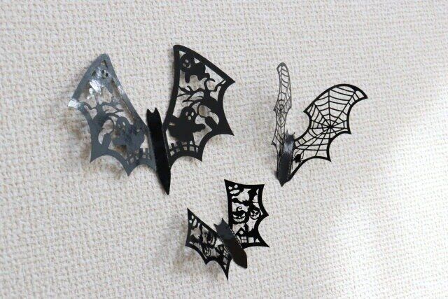 ダイソーの立体ステッカーはハロウィンの飾りにおすすめ