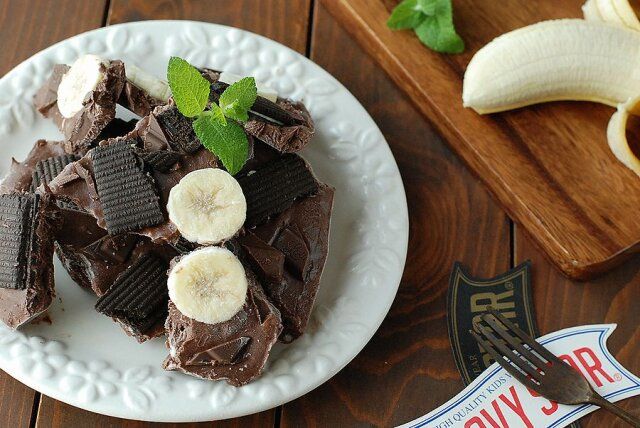 チョコレートバナナバーク