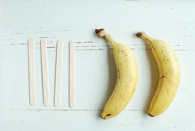 スティック4本 バナナ2本