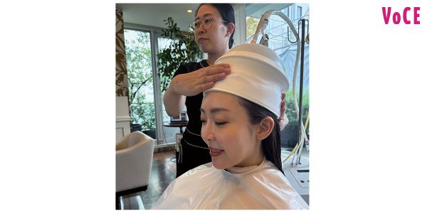 頭皮に蓄積した過酸化脂質を徹底的に除去するバキュームクレンジングマシン。血行促進効果も。