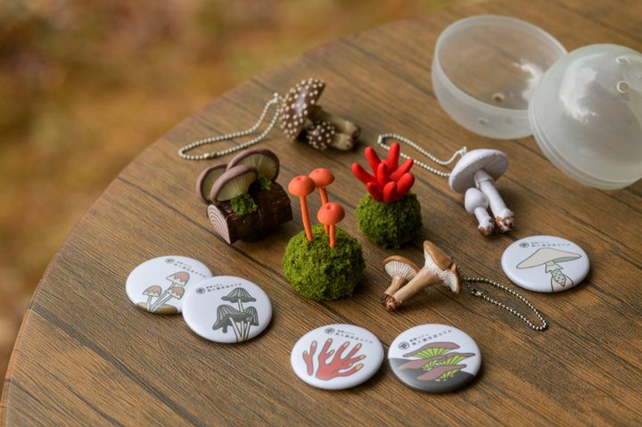 オリジナルの毒キノコガチャ