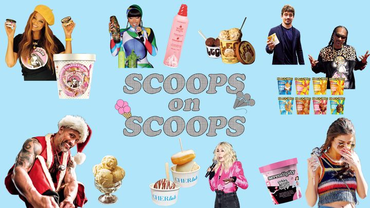 アイス好きの海外セレブ