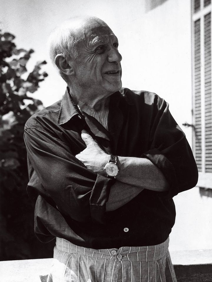 画家のパブロ・ピカソ