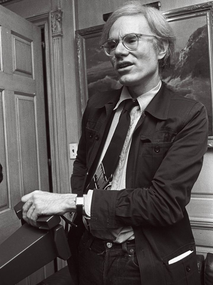 芸術家のアンディ・ウォーホル