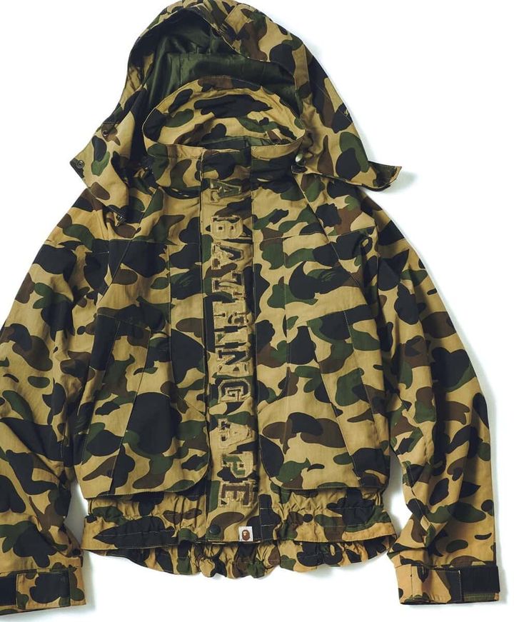 1996年発売 BAPE®の1st CAMO SHORT SNOW BOARD JACKET