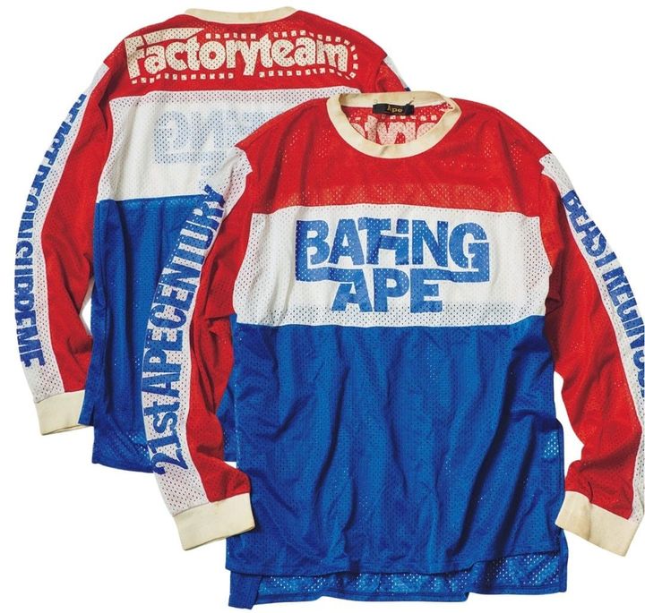 1995年発売 BAPE®のBMX MESH L/S TEE