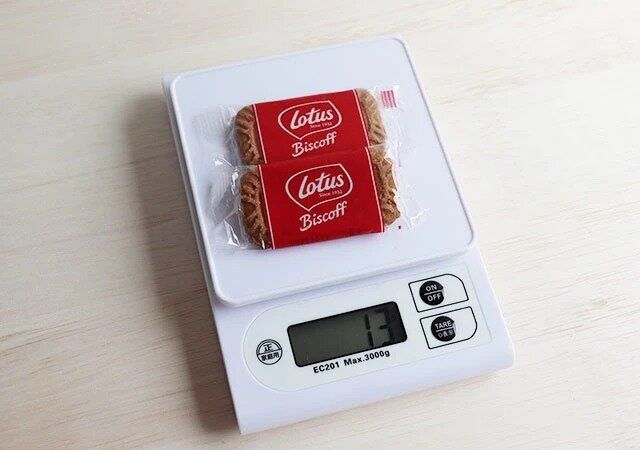 ダイソーのおしゃれなデジタルキッチンスケール