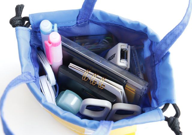 宝島社アルバローザ巾着ポーチ文具収納