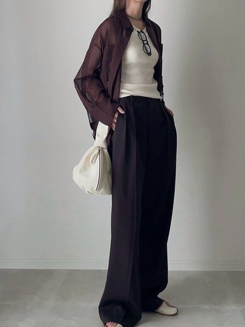 ブラウンコーデ2