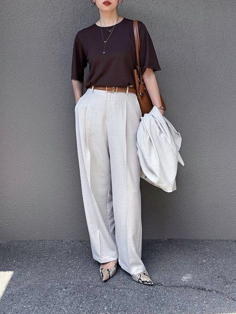 ブラウンコーデ1