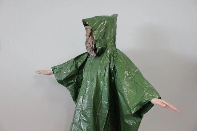 ダイソー 静音アルミポンチョ