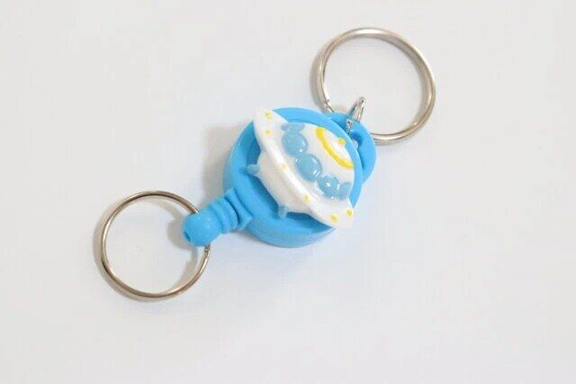 セリア リールキーホルダー UFO