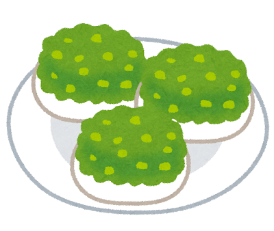 ずんだ餅のイラスト
